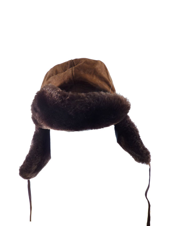 Wholesale Vintage Clothing Russian fur hats with flaps