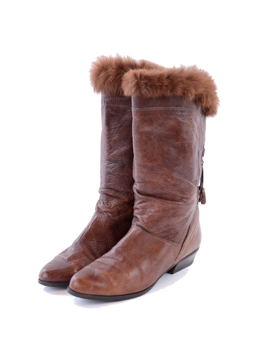 Wholesale Vintage Clothing Ladies winter boots