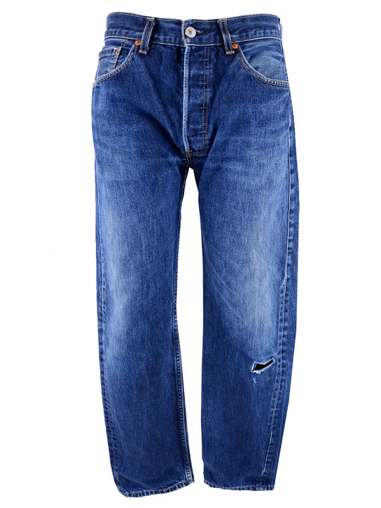 Wholesale Vintage Clothing Levis 501 blue nr.3 (for shorts)