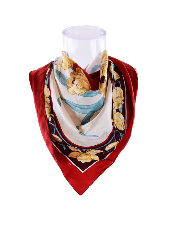 Wholesale Vintage Clothing Ladies silky scarves