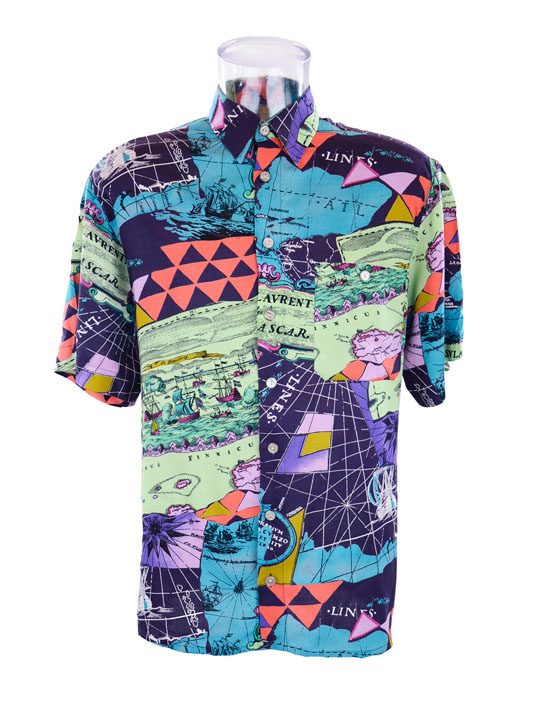 Mens shirts|Crazy print shirts short sleeve|Brasco