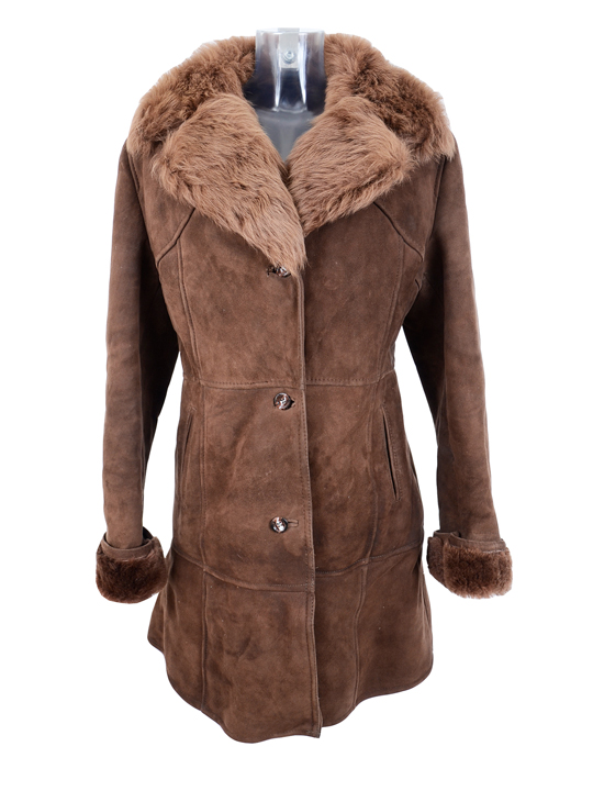 Wholesale Vintage Clothing 70s ladies sheepskin coats
