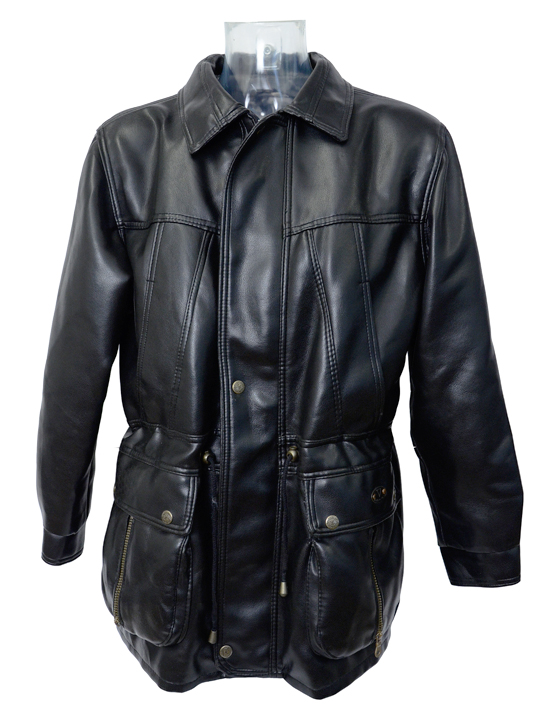 Wholesale Vintage Clothing 90s men leather parkas