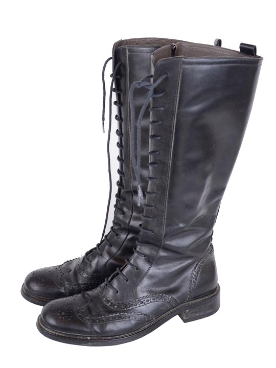 Wholesale Vintage Clothing High lace boots