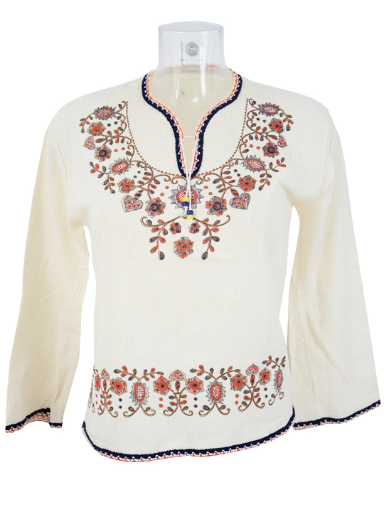 Ladies blouses|Cotton hippie tops|WholesaleVintageClothing