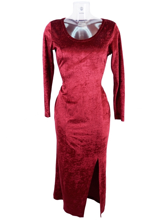 Wholesale Vintage Clothing Velvet Dresses