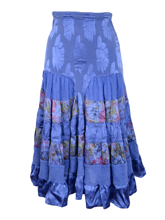 Wholesale Vintage Clothing Ethnic skirts with lace border