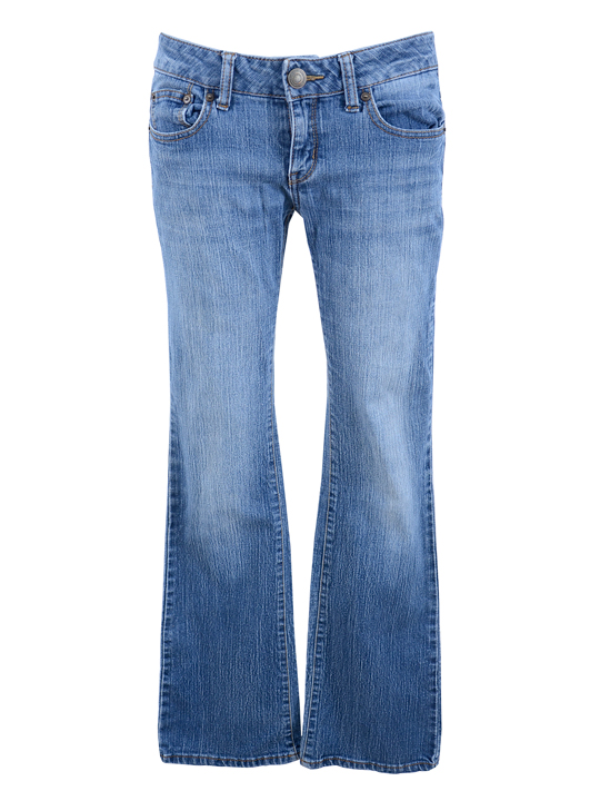 Wholesale Vintage Clothing Y2K Ladies stretch flare jeans