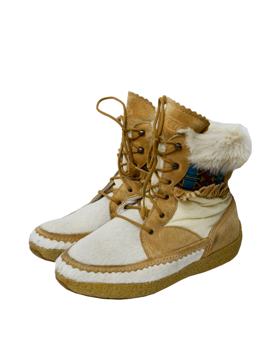 Wholesale Vintage Clothing Hippie fur boots