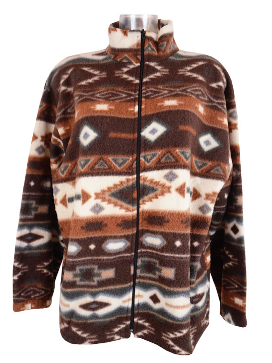 Wholesale Vintage Clothing Fleece tops/jackets prints