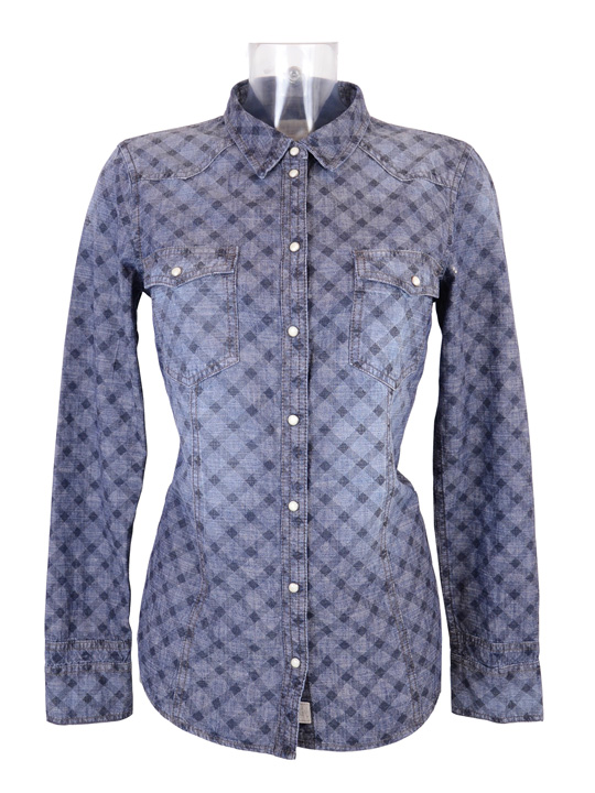 Wholesale Vintage Clothing Denim blouses non-brand