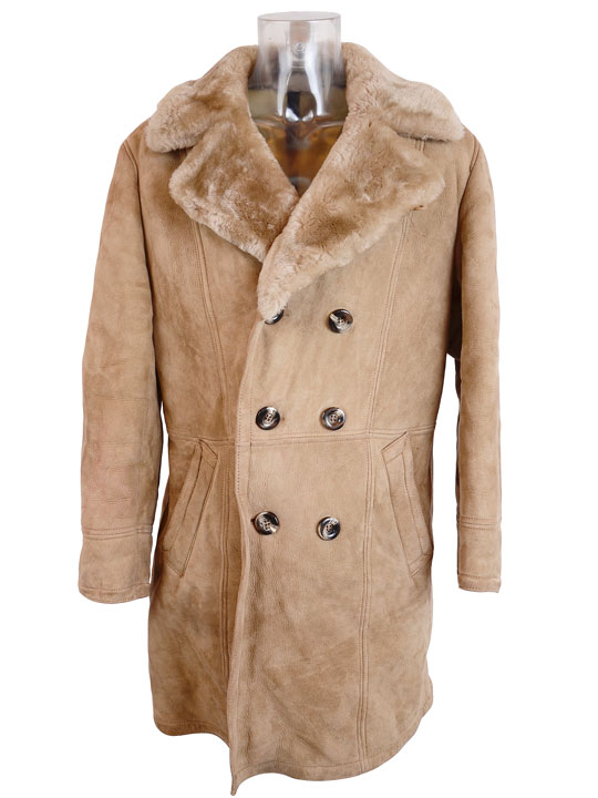 Wholesale Vintage Clothing 70s Men sheepskin coats