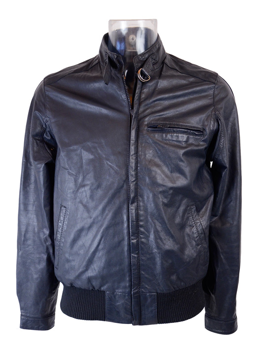 Wholesale Vintage Clothing 80s Leather zip jackets
