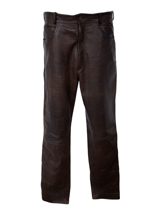 Wholesale Vintage Clothing Leather motor pants