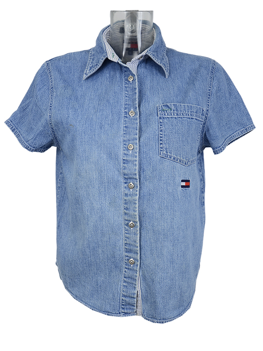 Wholesale Vintage Clothing Denim blouses brand