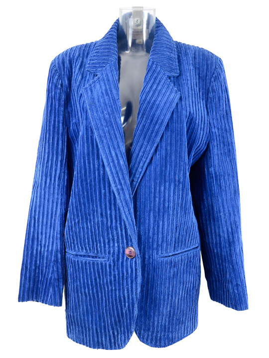Wholesale Vintage Clothing Ladies corduroy suitjackets