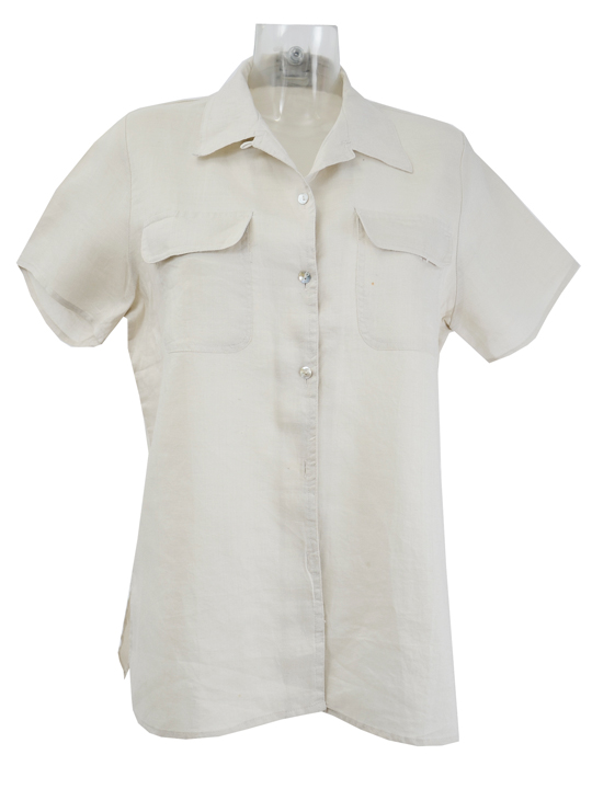 Wholesale Vintage Clothing Ladies linen blouses