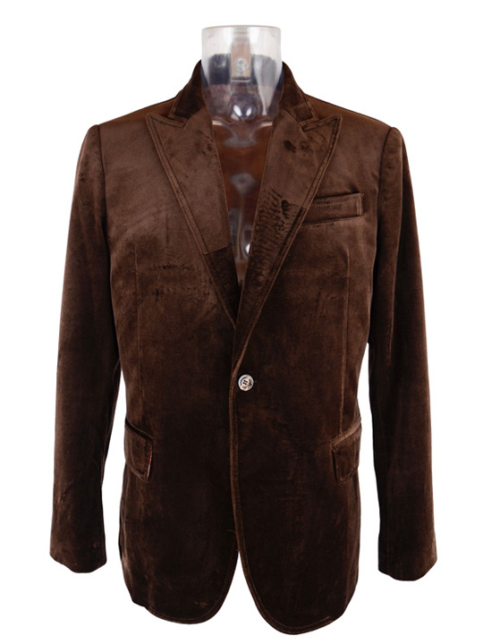 Wholesale Vintage Clothing Men Velvet suit jackets