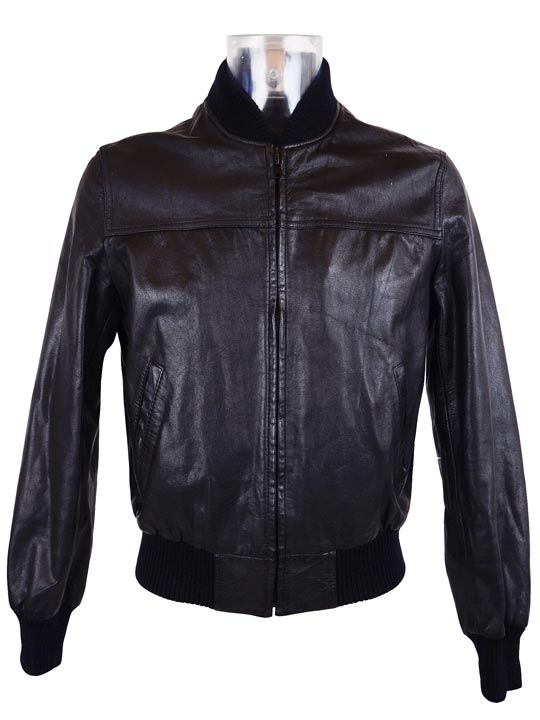 Wholesale Vintage Clothing 90s thin leather bomber jackets