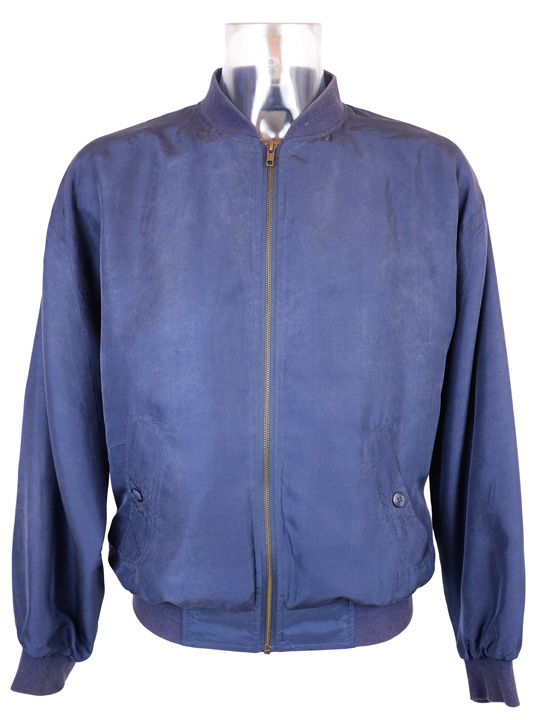 Wholesale Vintage Clothing Silk zip jackets