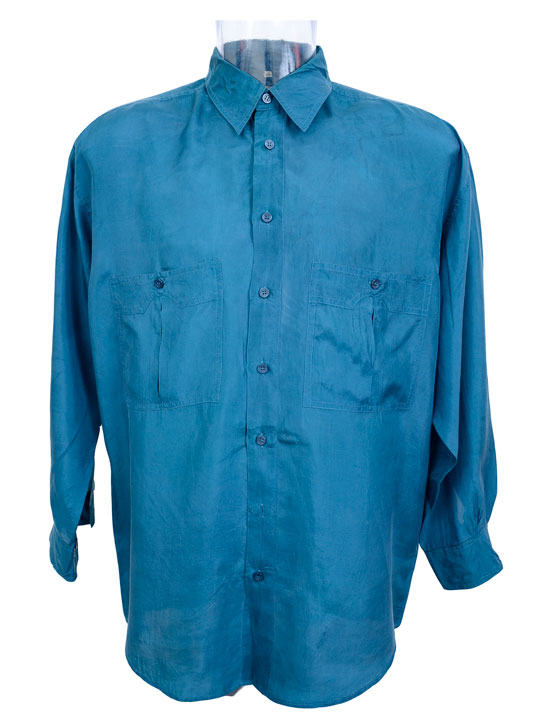 Wholesale Vintage Clothing Silk shirt men