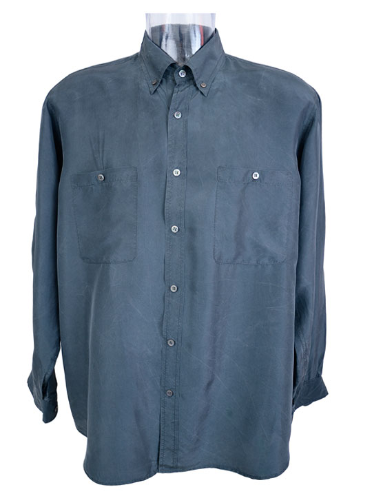 Wholesale Vintage Clothing Silk shirt men