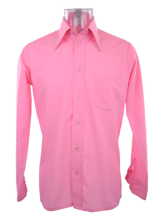 Wholesale Vintage Clothing 70s men  neon color shirts