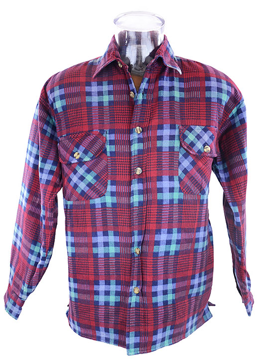 Wholesale Vintage Clothing Flannel shirts padded lining