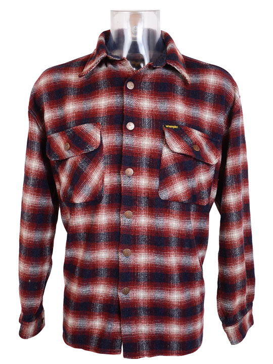 Wholesale Vintage Clothing Flannel shirts check wool