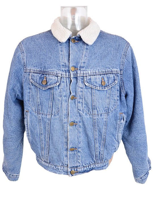 Wholesale Vintage Clothing Denim jackets teddy lining