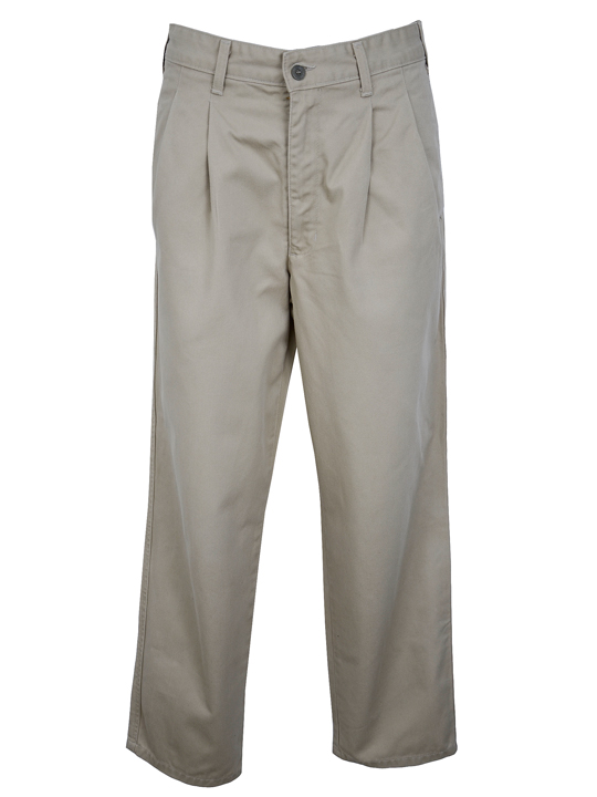 Wholesale Vintage Clothing Men carrot pants cotton (pleated)
