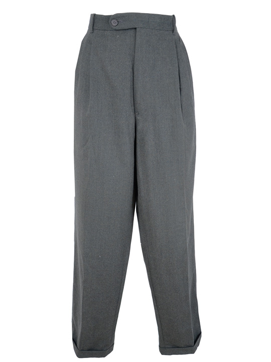 Wholesale Vintage Clothing Men carrot pants terlenca (pleated)