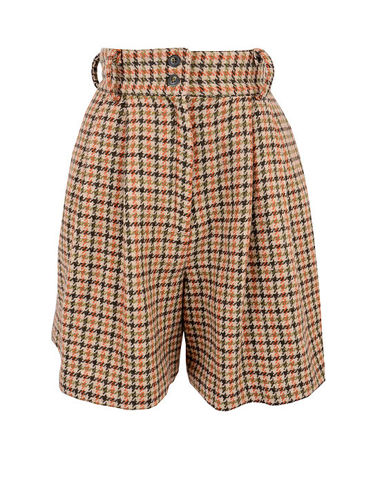 Wholesale Vintage Clothing 80s ladies shorts high waist winter