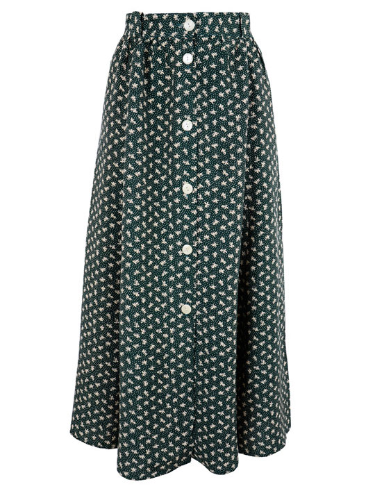 Wholesale Vintage Clothing 90s rayon maxi skirts