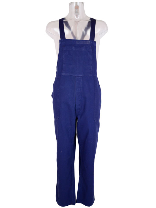 Wholesale Vintage Clothing Blue worker salopette