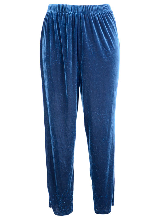 Wholesale Vintage Clothing Ladies velvet stretch pants
