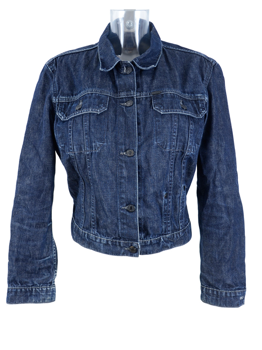 Wholesale Vintage Clothing Crop denim jackets