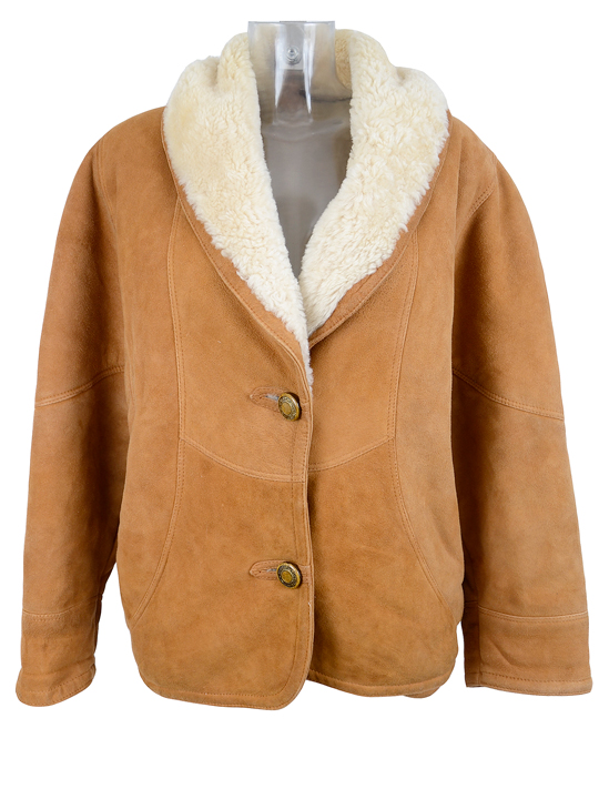 Wholesale Vintage Clothing 90s ladies sheepskin coats