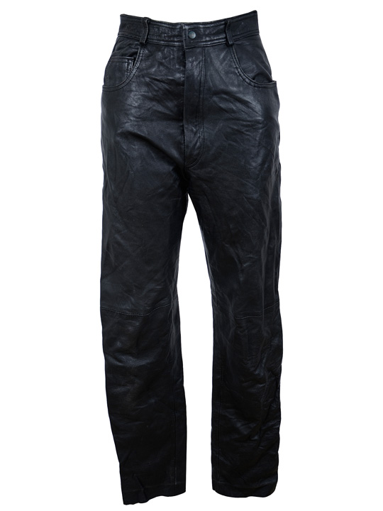 Wholesale Vintage Clothing Leather pants 5-pocket