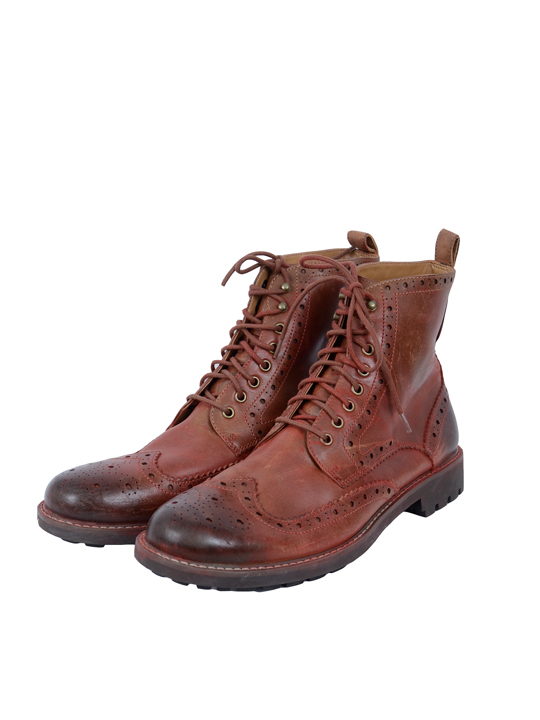 Wholesale Vintage Clothing Men lace  short boots