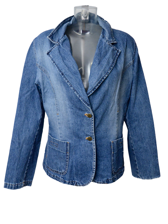 Wholesale Vintage Clothing Y2k Denim blazer