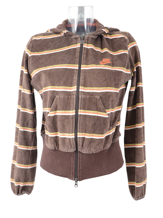 Wholesale Vintage Clothing Y2K brand/sportbrand fitted zip sweatshirts