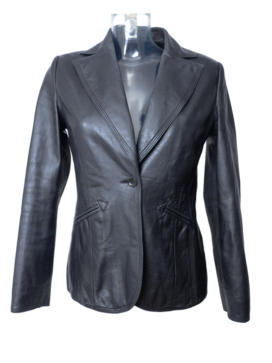Wholesale Vintage Clothing Y2K leather blazers